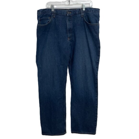 Eddie Bauer Jeans Men's 38x30 Relaxed Fit Straight Leg Specialty Dyed Denim - Picture 1 of 7